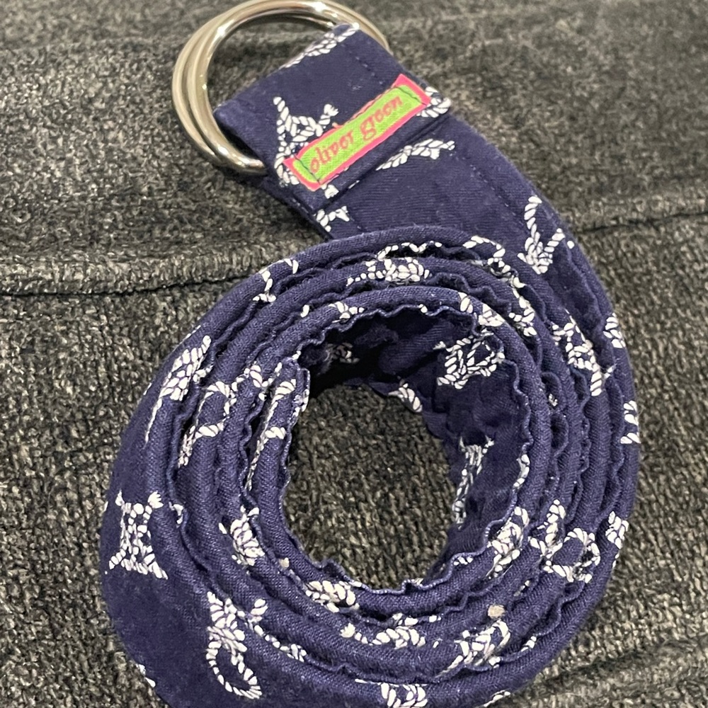 Oliver green Blue and white belt 38 inches